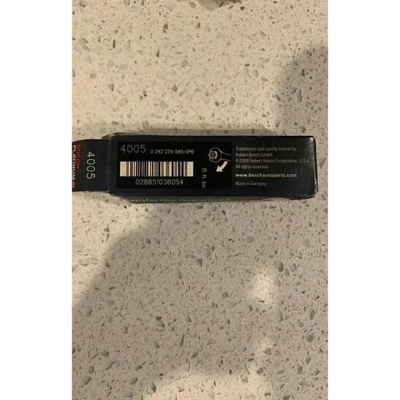 Bosch platinum plus spark plugs 4005. SI - Picture 5 of 5